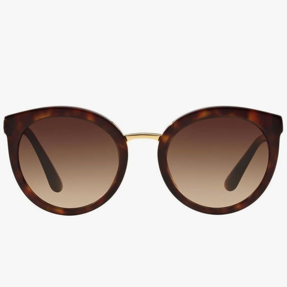 Dolce & Gabbana Brown & Gold Sunglasses - DG4268